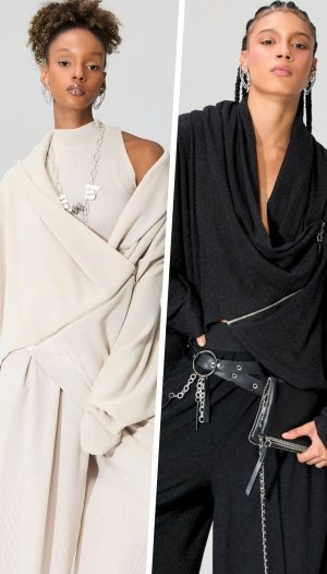 Fermuar Detaylı Salaş Bluz