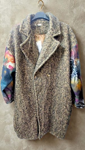 Camel Frida Desen Palto (İthal)