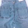 Düğme Detaylı Arkası Cepli Likralı Denim İthal Pantolon - Görsel 4